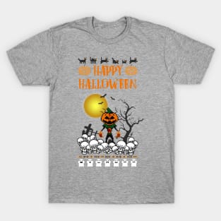 Happy Halloween 8-Bit T-Shirt